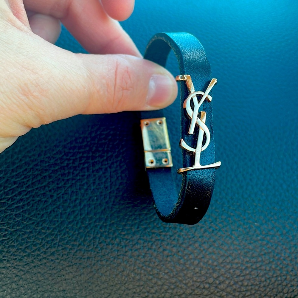 YSL black and gold Opyum Bracelet